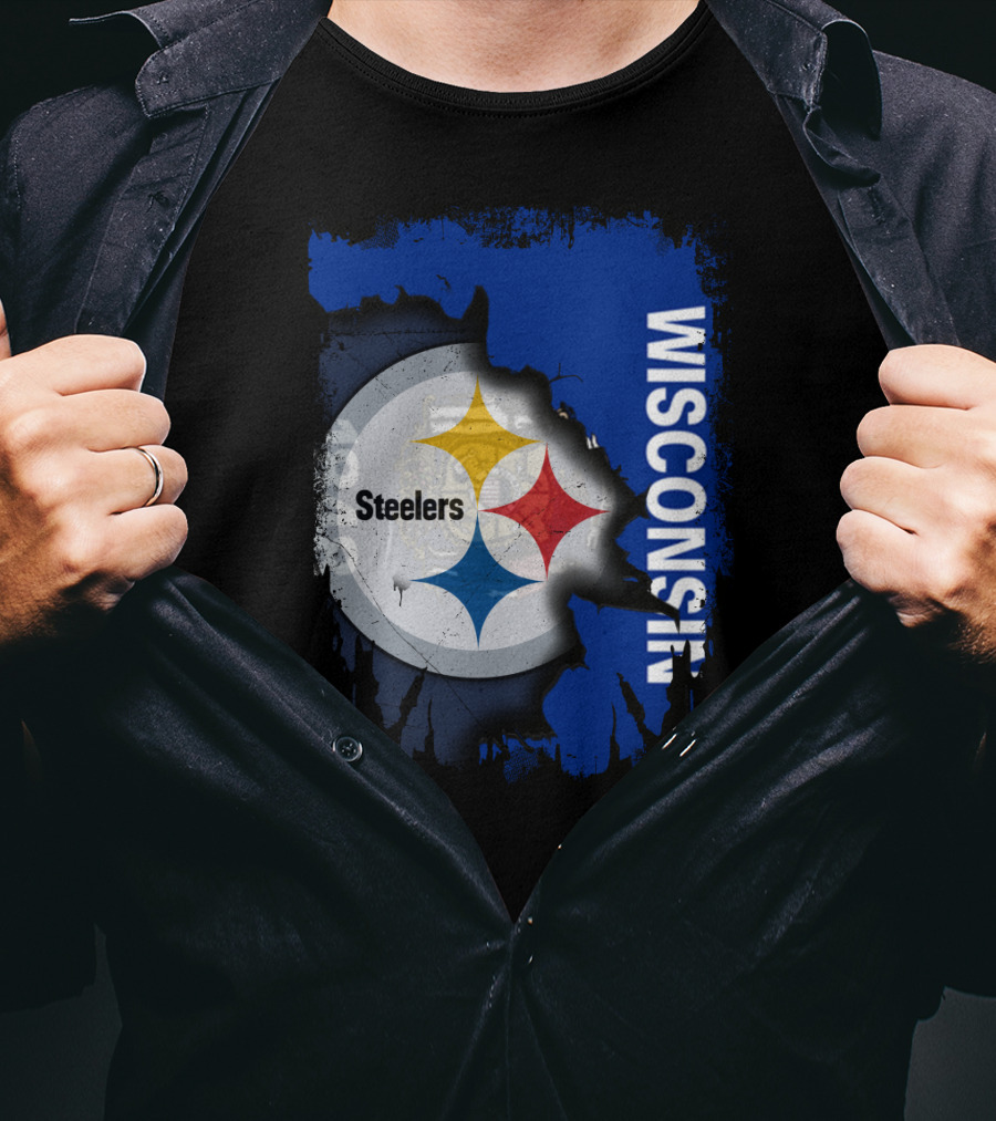 Wisconsin Steelers Logo Integration T-Shirt