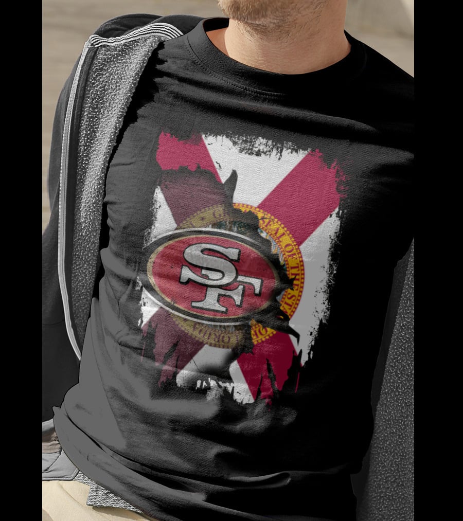 Florida Flag Together With San Francisco 49ers T-Shirt