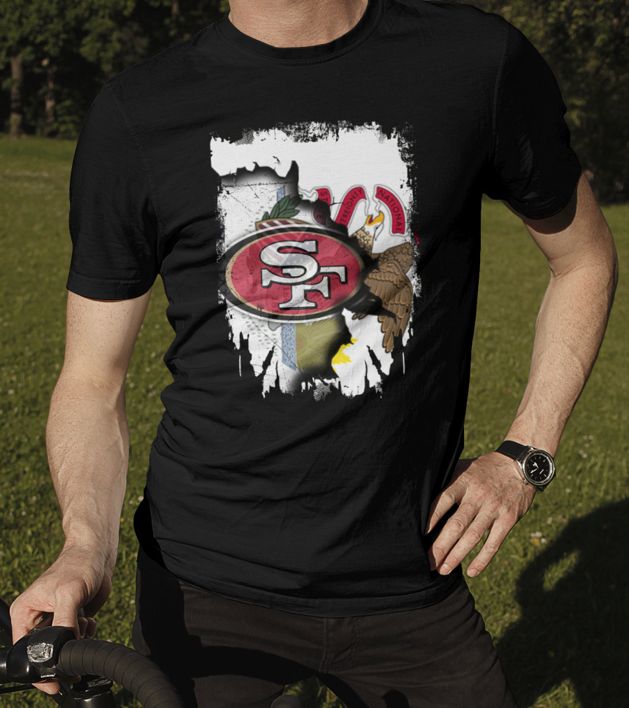 San Francisco 49ers Illinois State Pride Unity T-Shirt