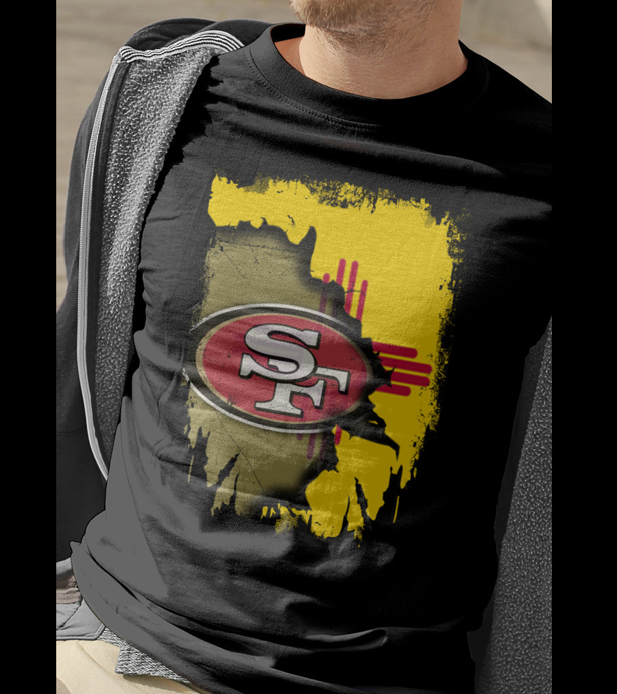 San Francisco 49ers New Mexico Zia Symbol Unity T-Shirt