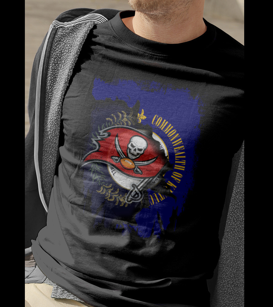 Commonwealth Of Kentucky Buccaneers United T-Shirt