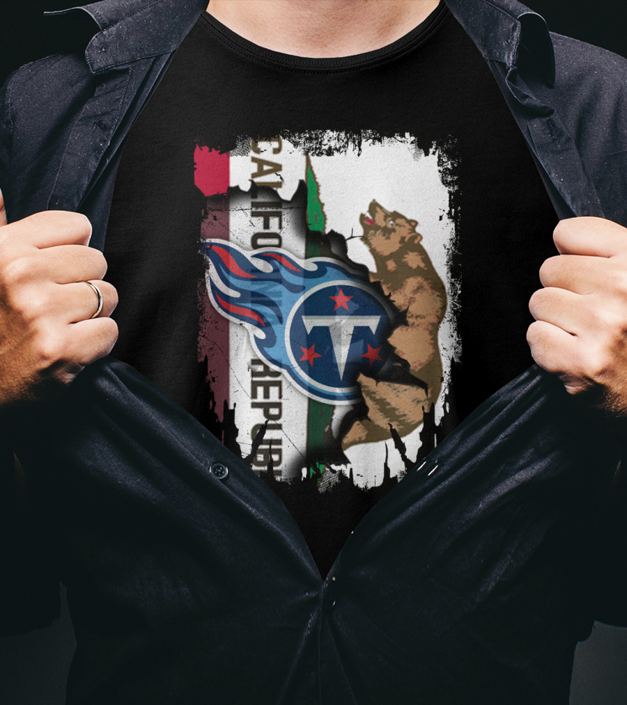 California Republic Titans Bear Unity T-Shirt