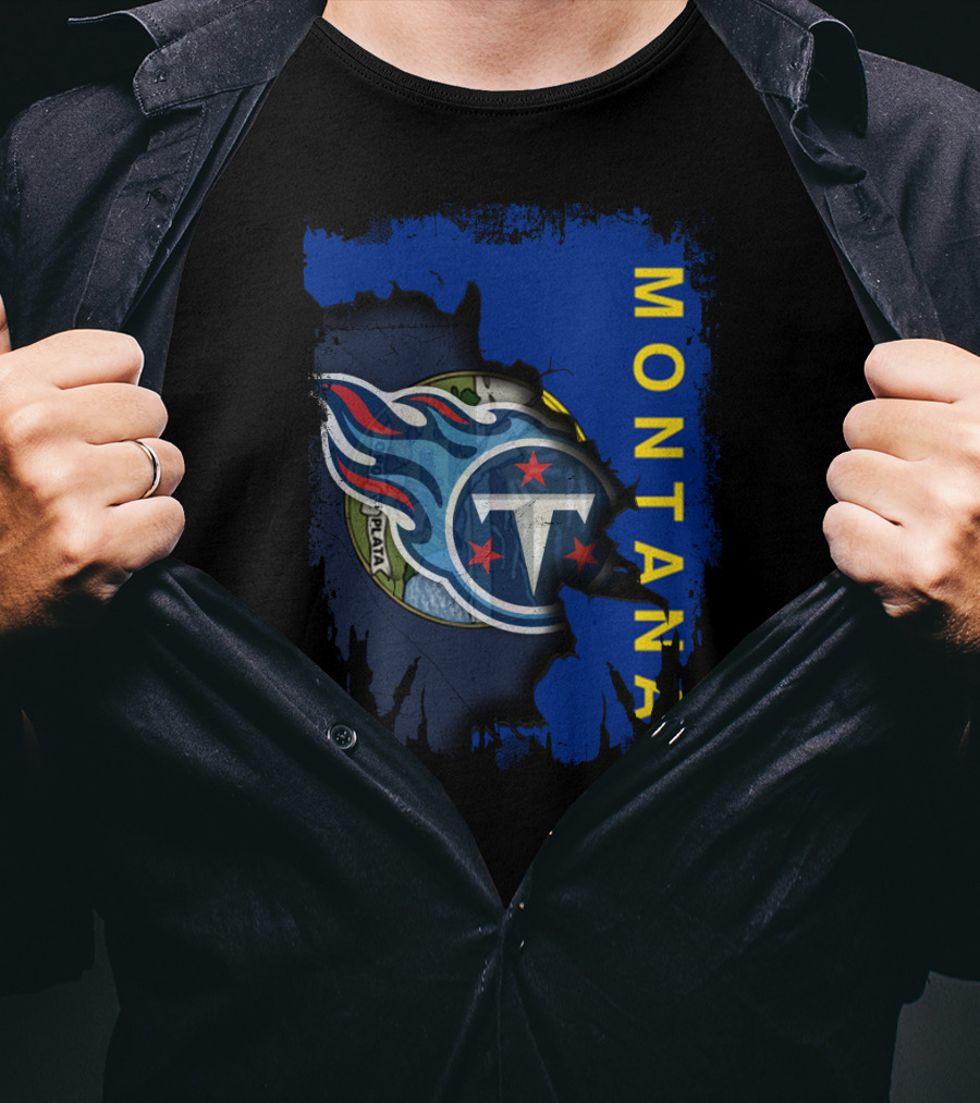 Montana Titans United With State Seal And Team T-Shirt