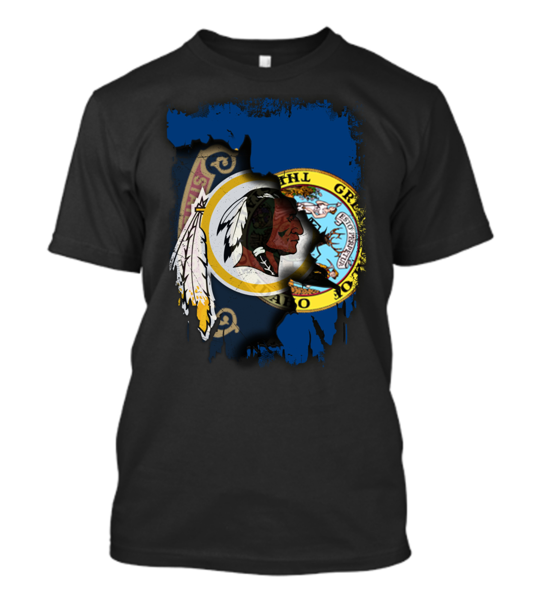 Together Idaho State With Washington Redskins T-Shirt
