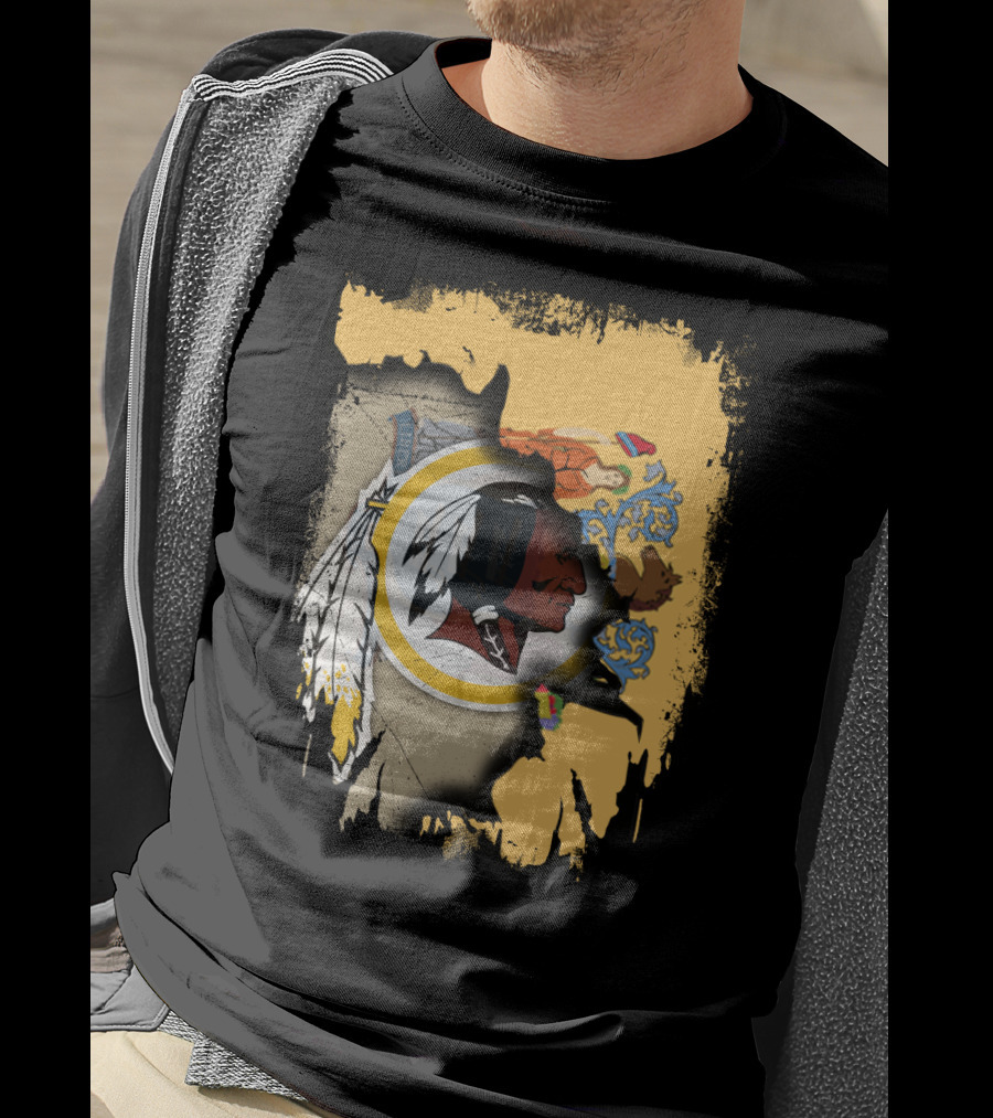 New Jersey And Redskins Unity Collaboration T-Shirt