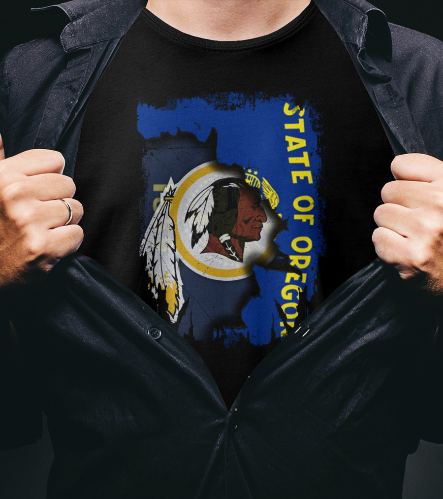 Together Oregon State With Redskins T-Shirt