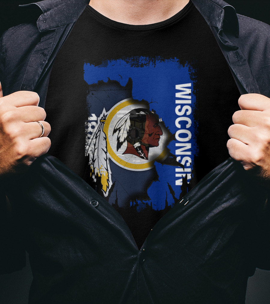 Wisconsin Redskins Together 1980 T-Shirt