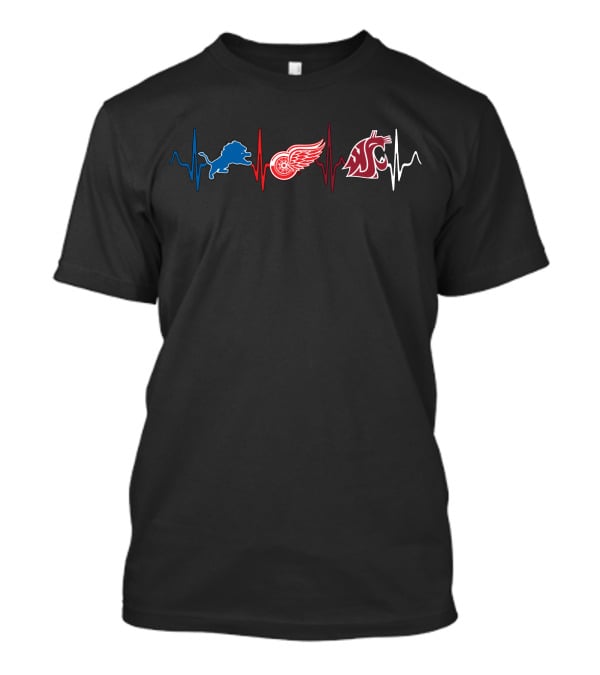 Heartbeats Of Lions Wings Wsc Passion T-Shirt