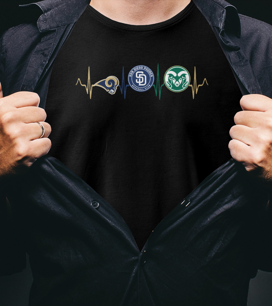 Love Rams Padres San Diego State Csr T-Shirt