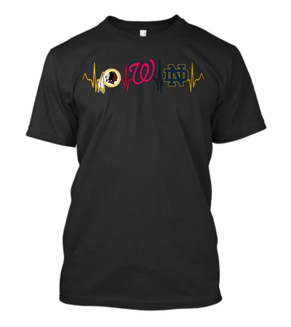 Love Redskins Nationals Notre Dame Ndfi T-Shirt