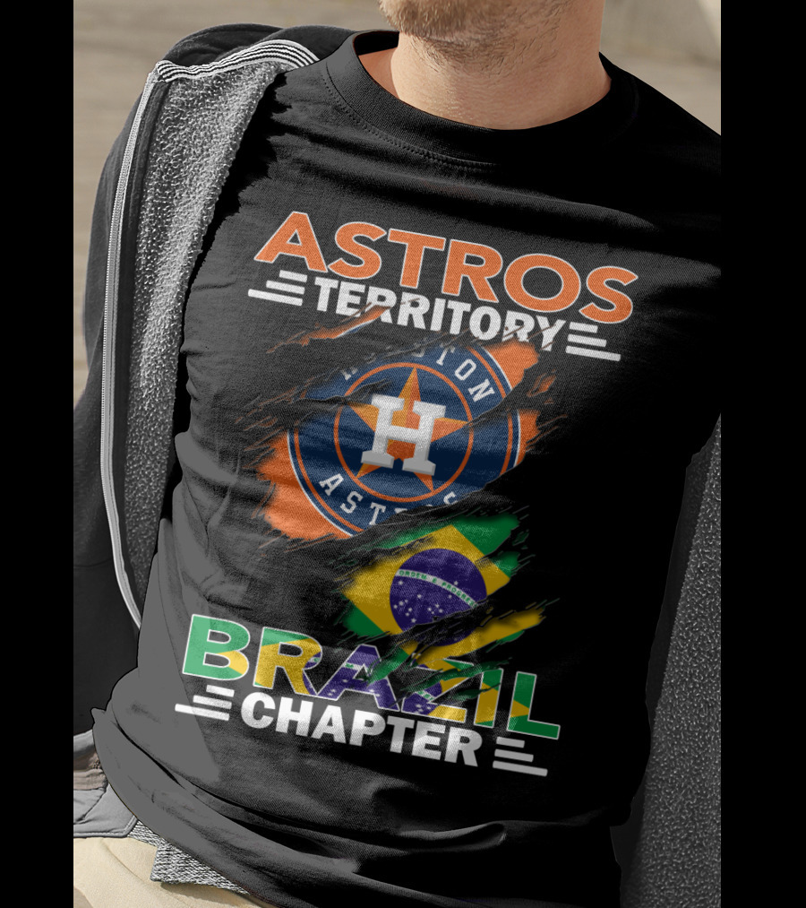 Houston Astros Territory Brazil Chapter Fan T-Shirt