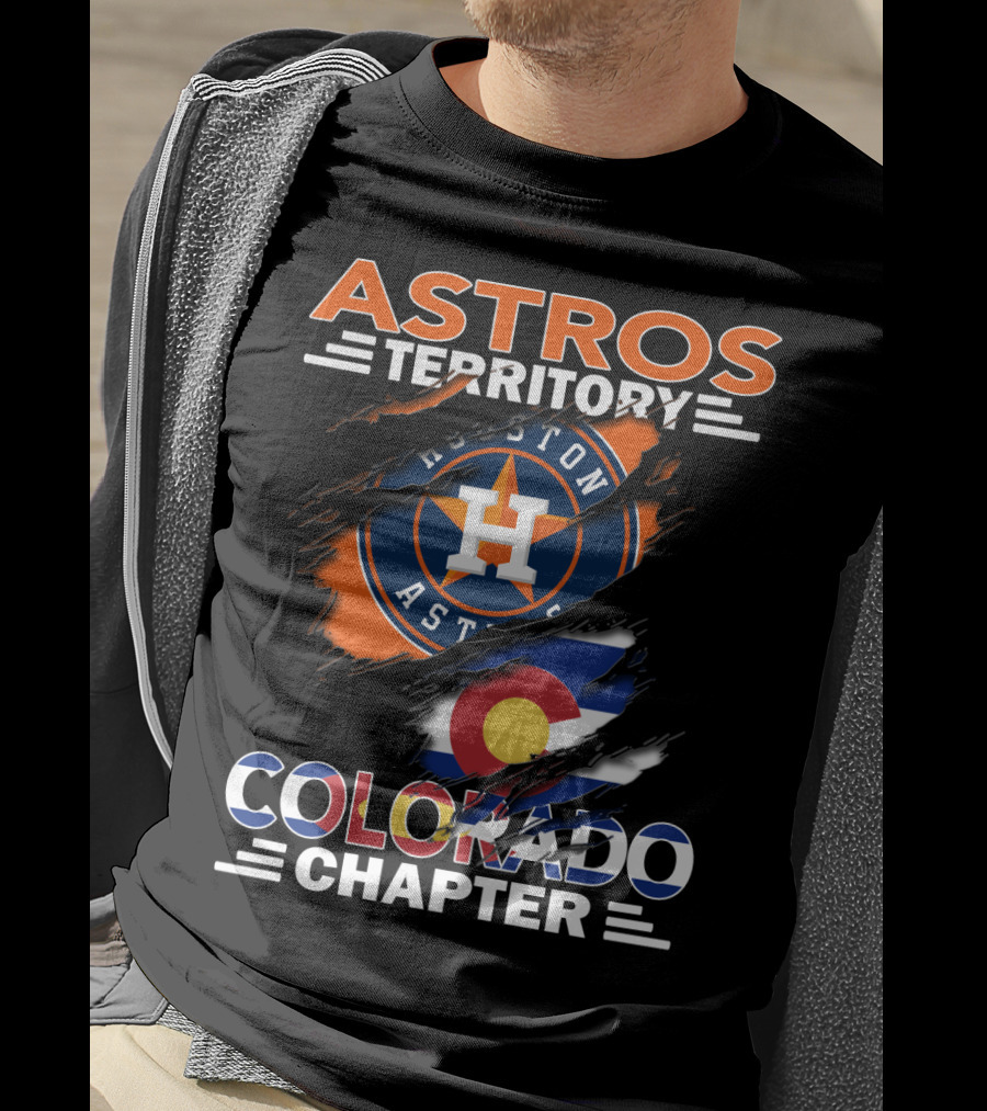 Astros Territory Houston Astros Colorado Chapter T-Shirt