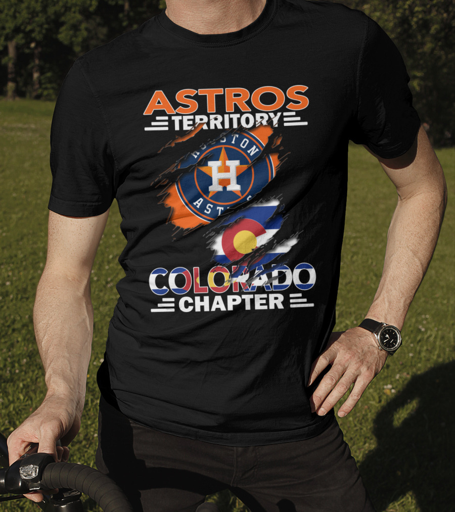 Astros Territory Houston Astros Colorado Chapter T-Shirt