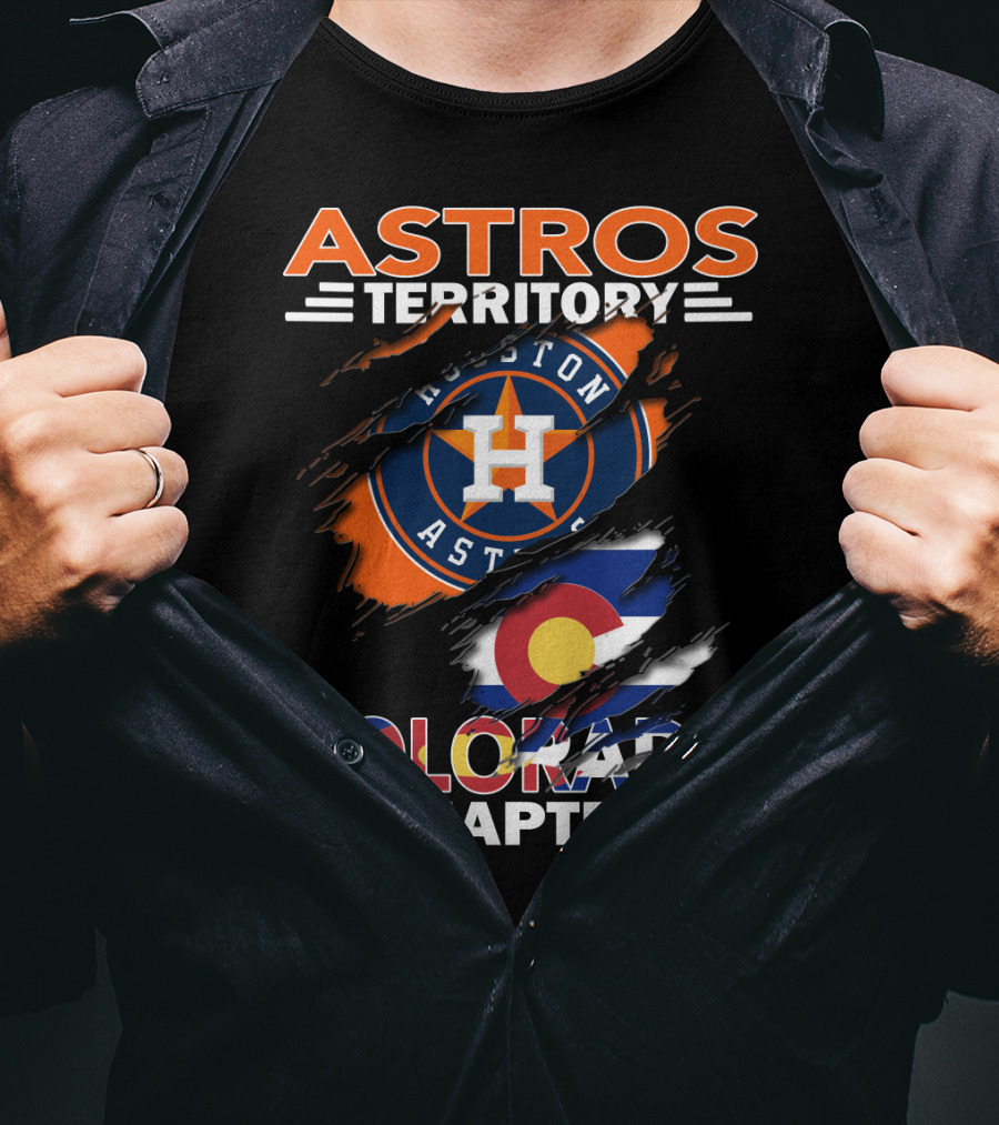 Astros Territory Houston Astros Colorado Chapter T-Shirt