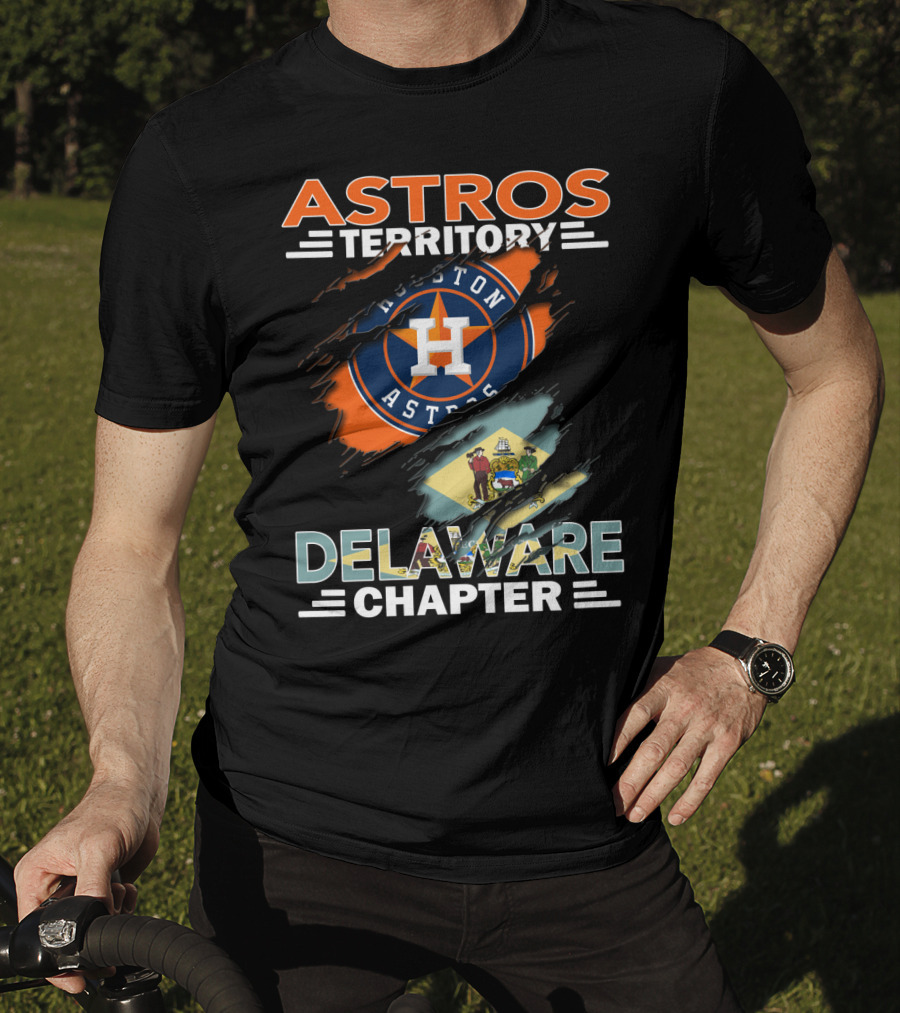 Astros Territory Houston Astros Delaware Chapter T-Shirt