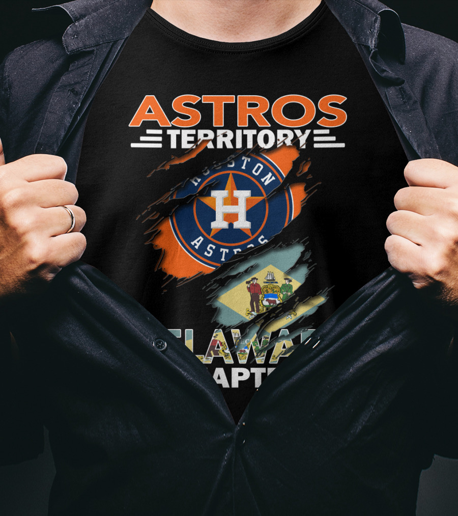 Astros Territory Houston Astros Delaware Chapter T-Shirt