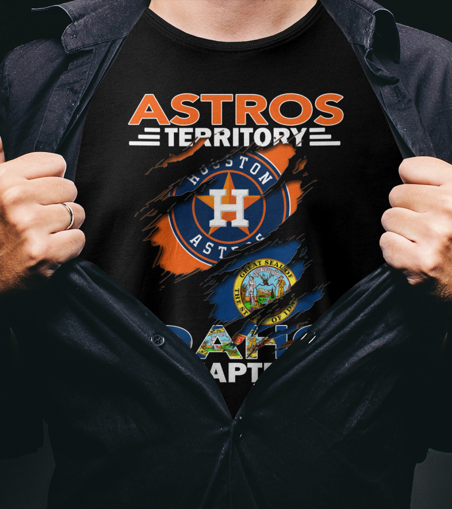 Astros Territory Houston Astros Idaho Chapter T-Shirt