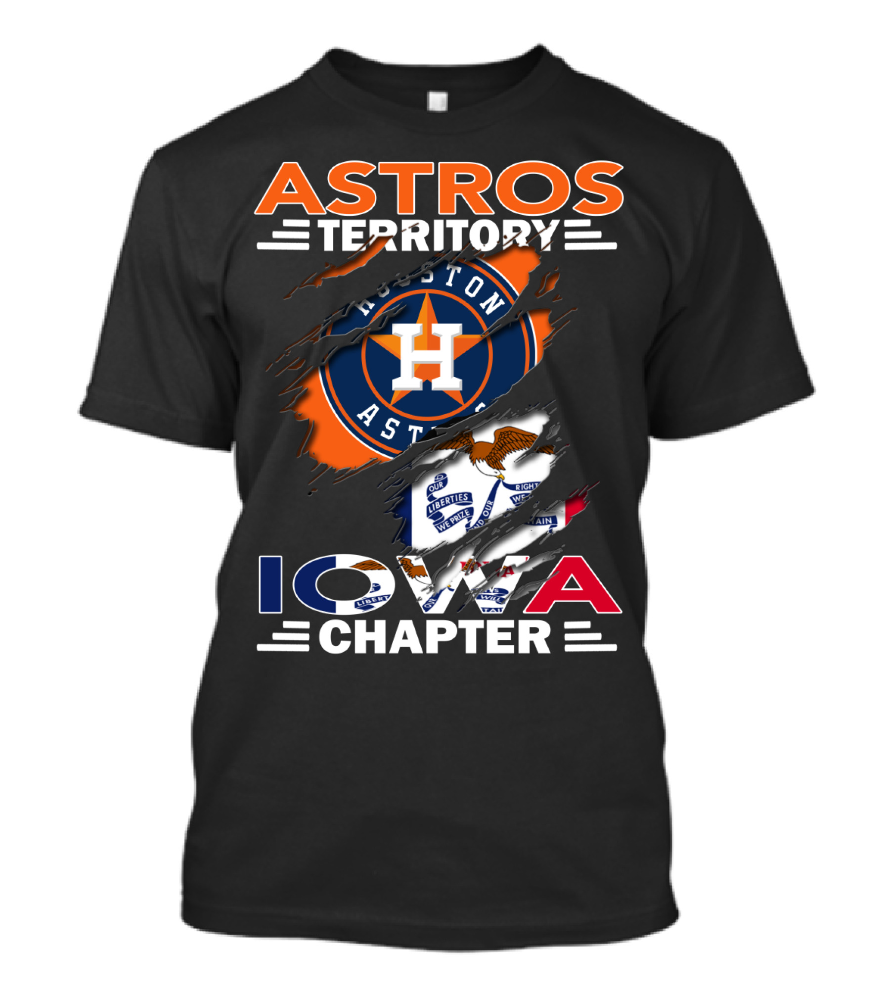 Astros Territory Houston Iowa Chapter T-Shirt