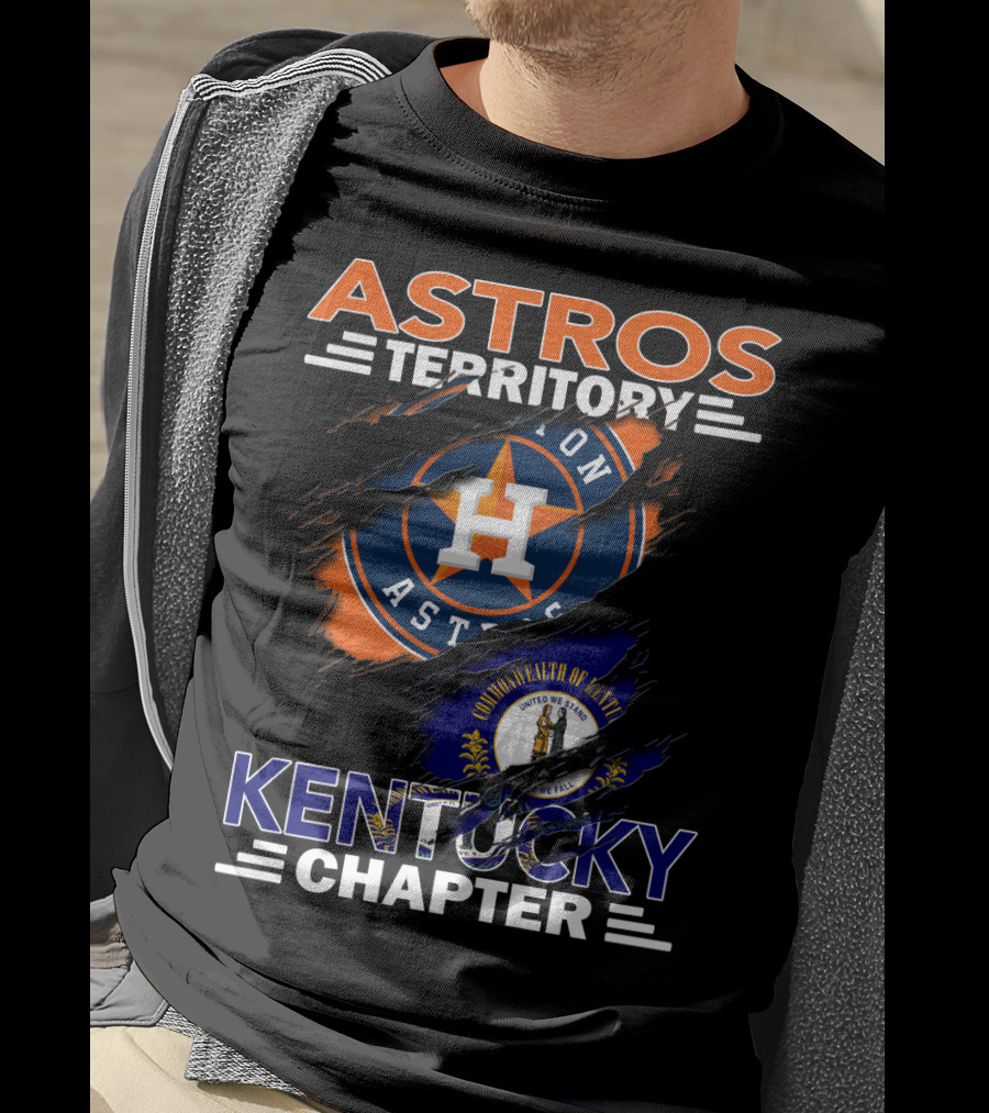 Astros Territory Kentucky Chapter Houston Astros Commonwealth Of Kentucky T-Shirt
