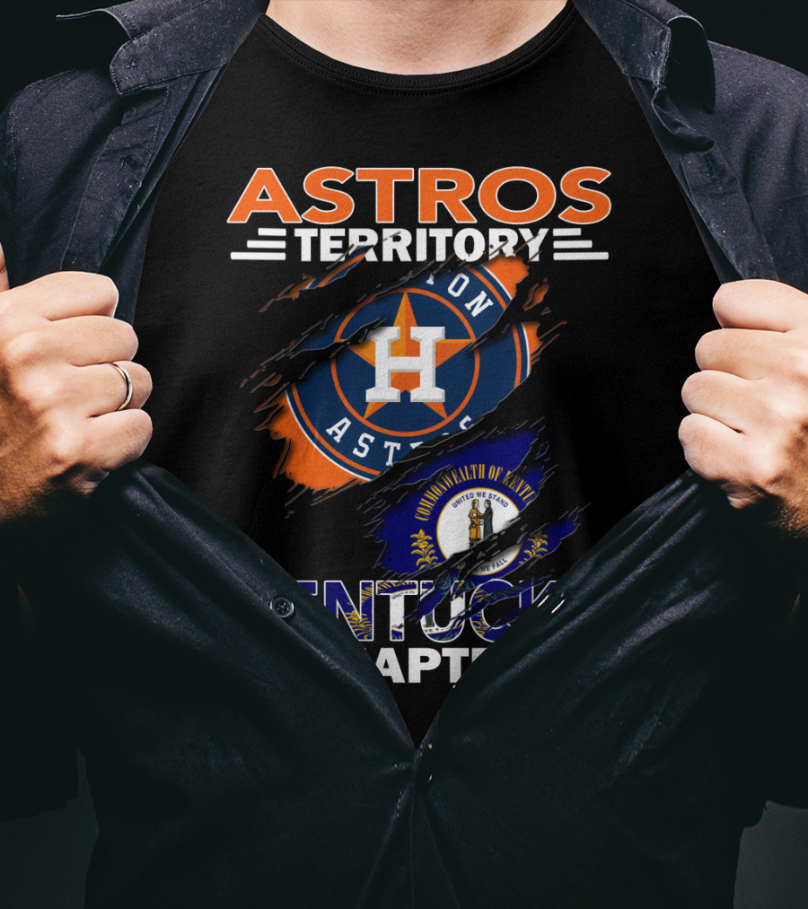 Astros Territory Kentucky Chapter Houston Astros Commonwealth Of Kentucky T-Shirt