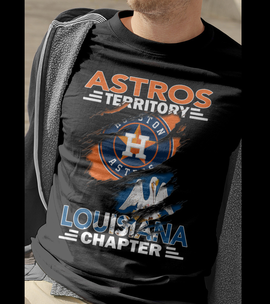 Astros Territory Houston Astros Louisiana Chapter T-Shirt