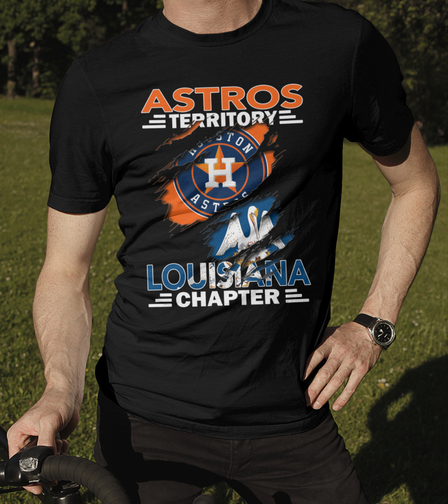 Astros Territory Houston Astros Louisiana Chapter T-Shirt