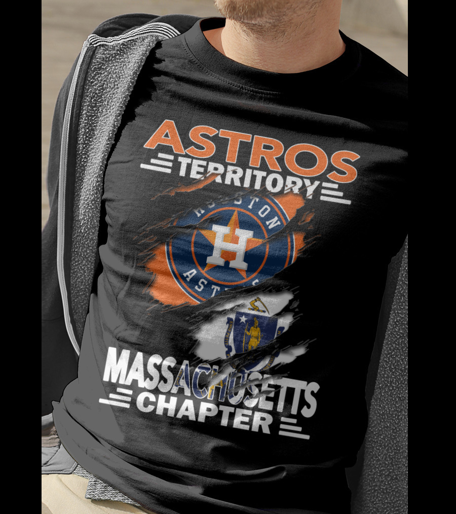 Astros Territory Houston Astros Massachusetts Chapter T-Shirt