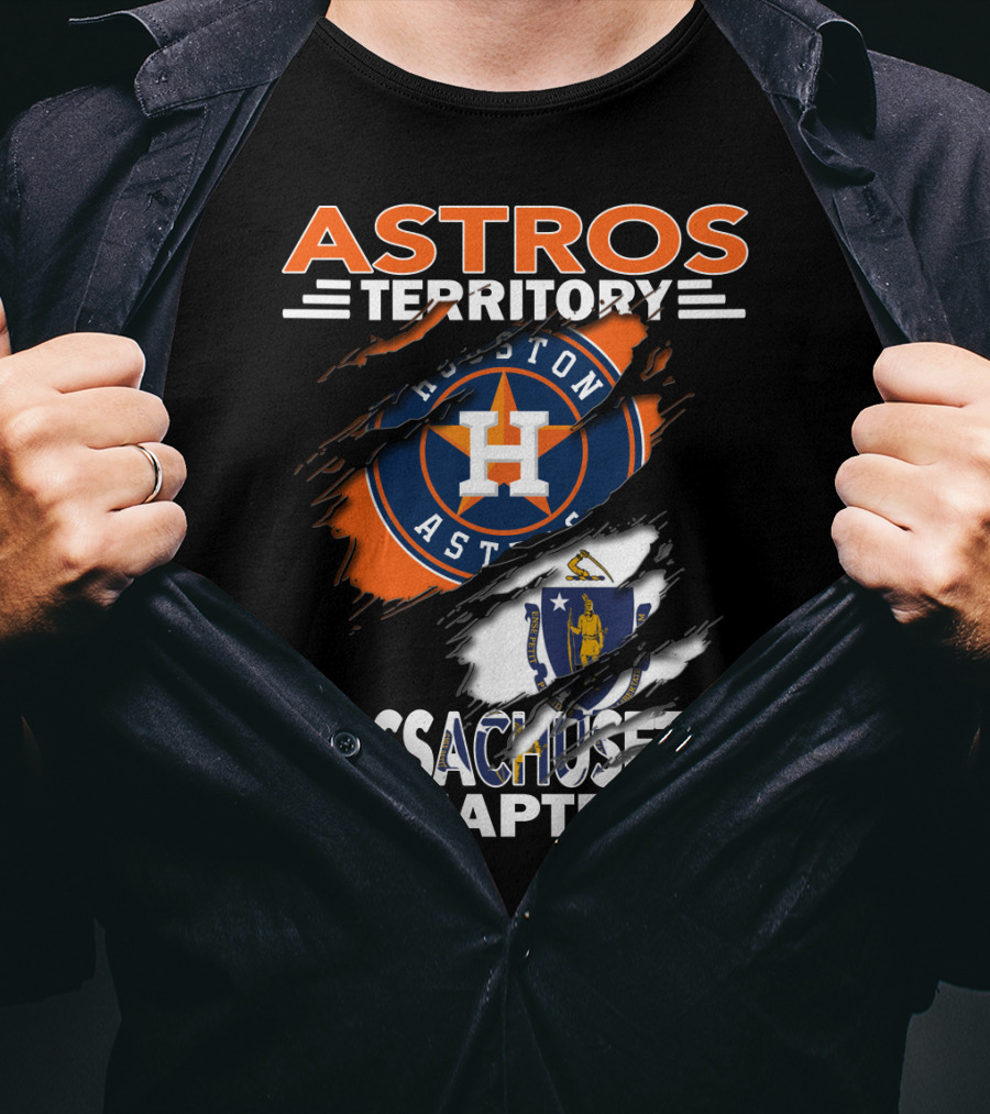 Astros Territory Houston Astros Massachusetts Chapter T-Shirt