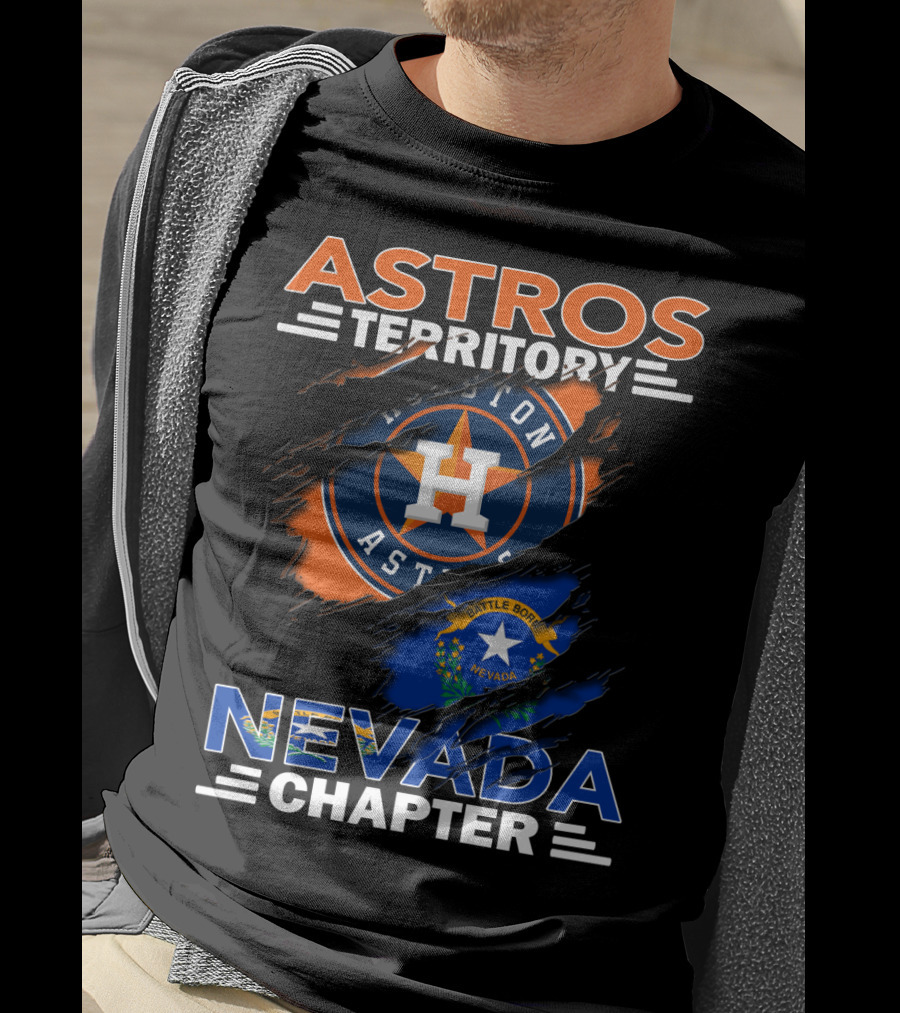 Astros Territory Houston Nevada Chapter Battle Born T-Shirt
