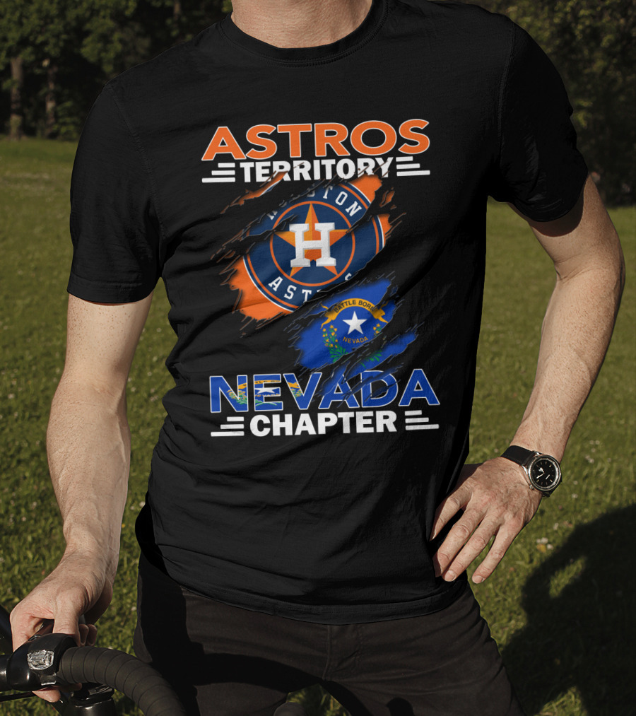 Astros Territory Houston Nevada Chapter Battle Born T-Shirt