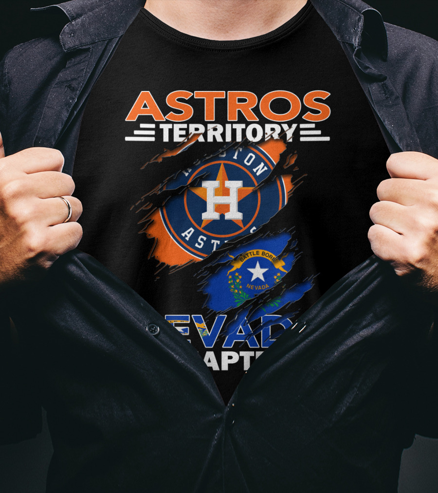 Astros Territory Houston Nevada Chapter Battle Born T-Shirt