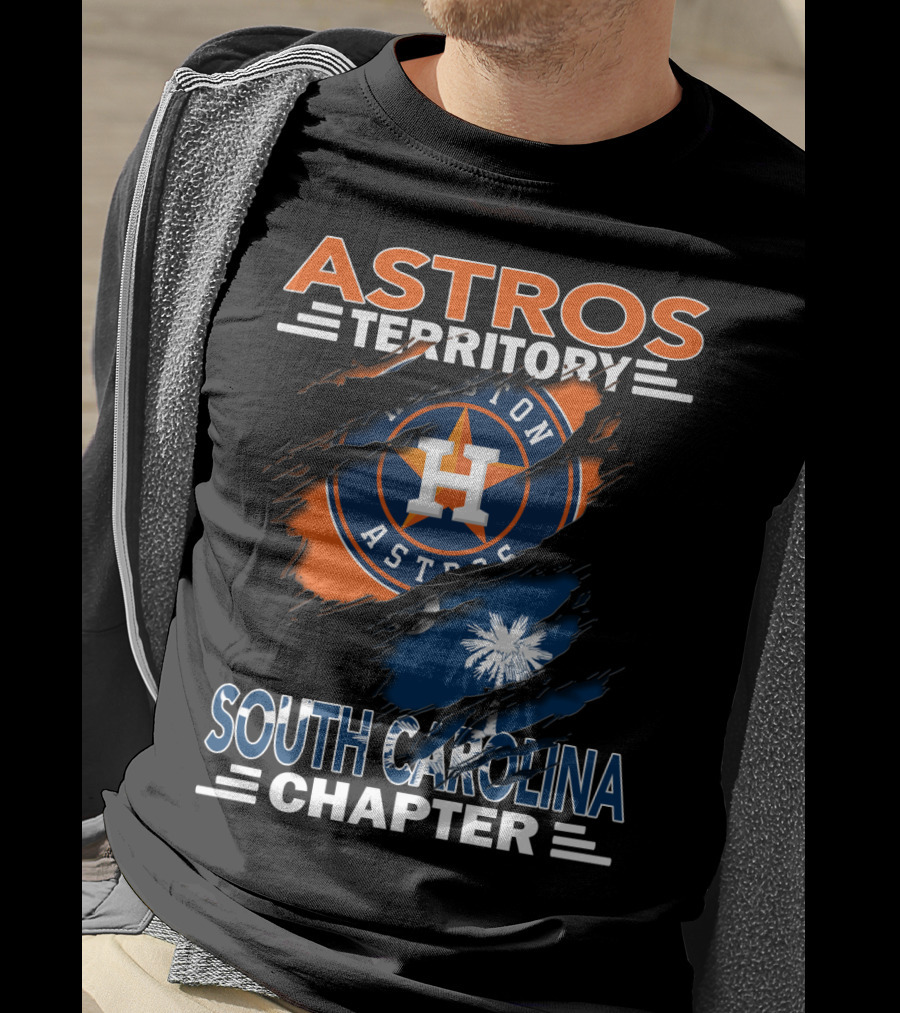 Astros Territory South Carolina Chapter Houston Astros Fanspalmetto State T-Shirt