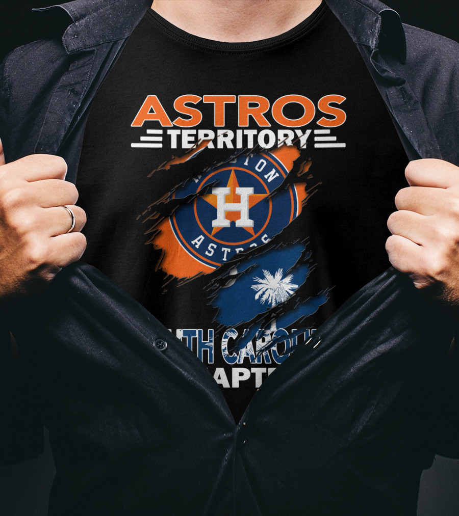 Astros Territory South Carolina Chapter Houston Astros Fanspalmetto State T-Shirt