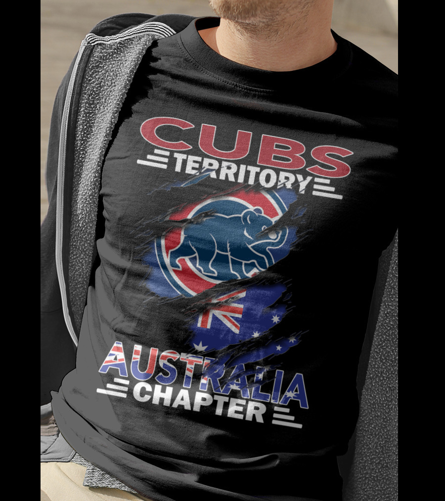 Cubs Territory Australia Chapter Flag T-Shirt