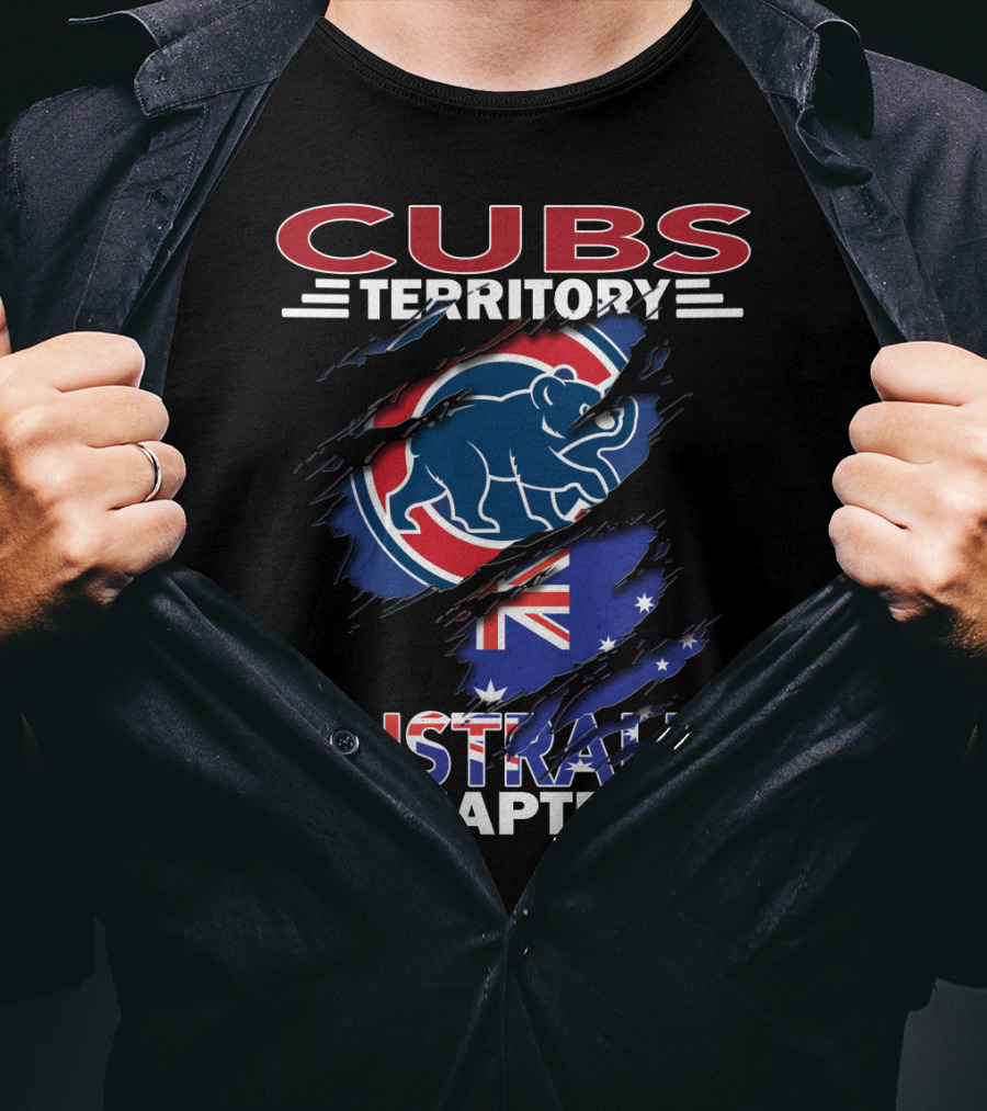 Cubs Territory Australia Chapter Flag T-Shirt