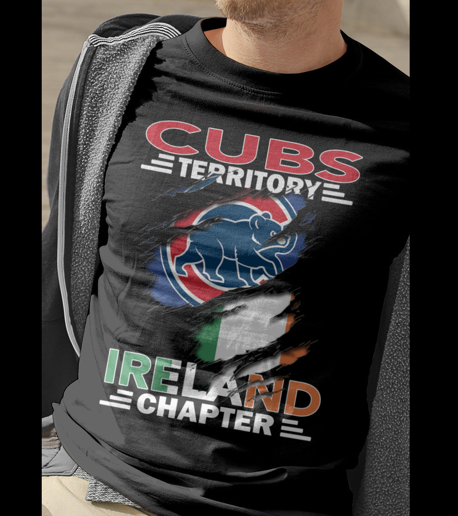 Cubs Territory Ireland Chapter Flag And Bear Emblem T-Shirt