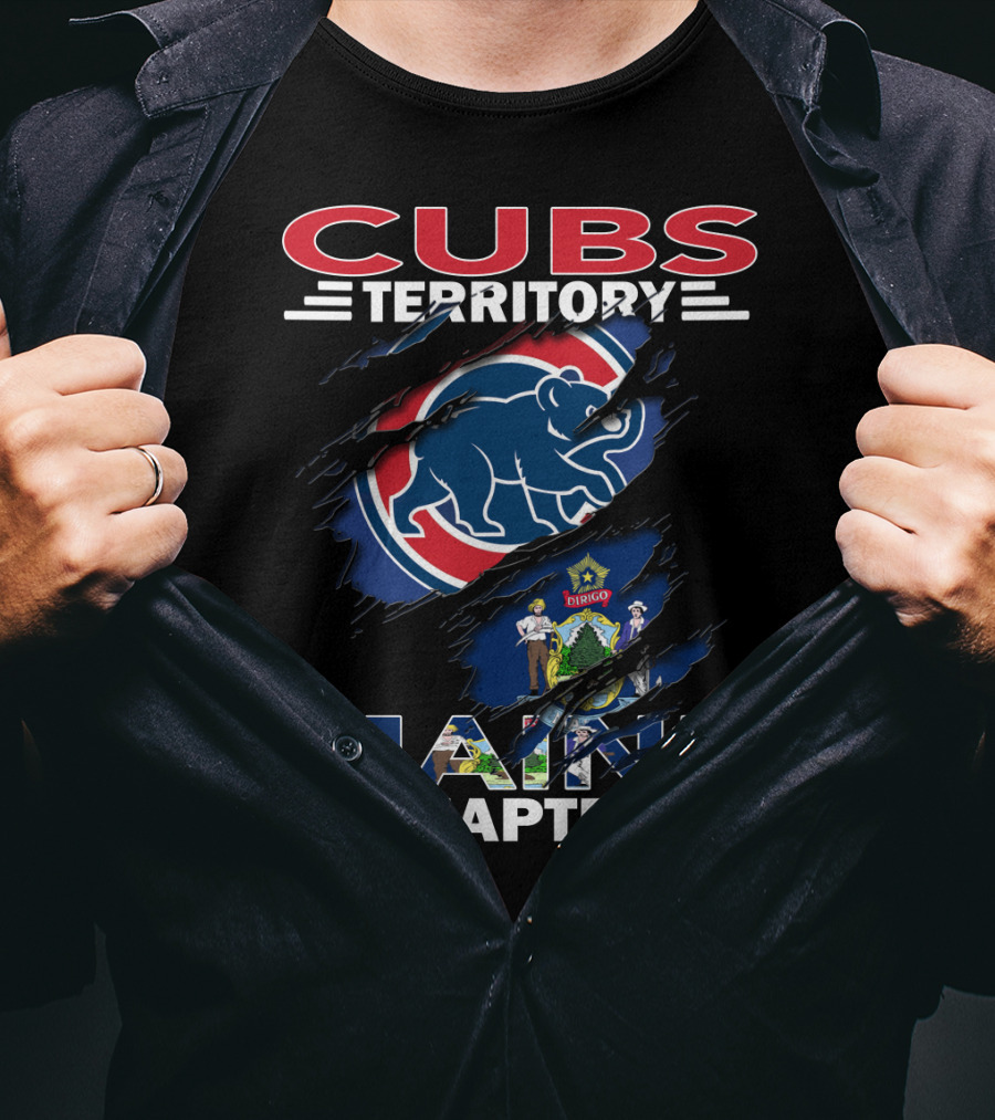 Cubs Territory Maine Chapter Durigo Bear Scratch T-Shirt