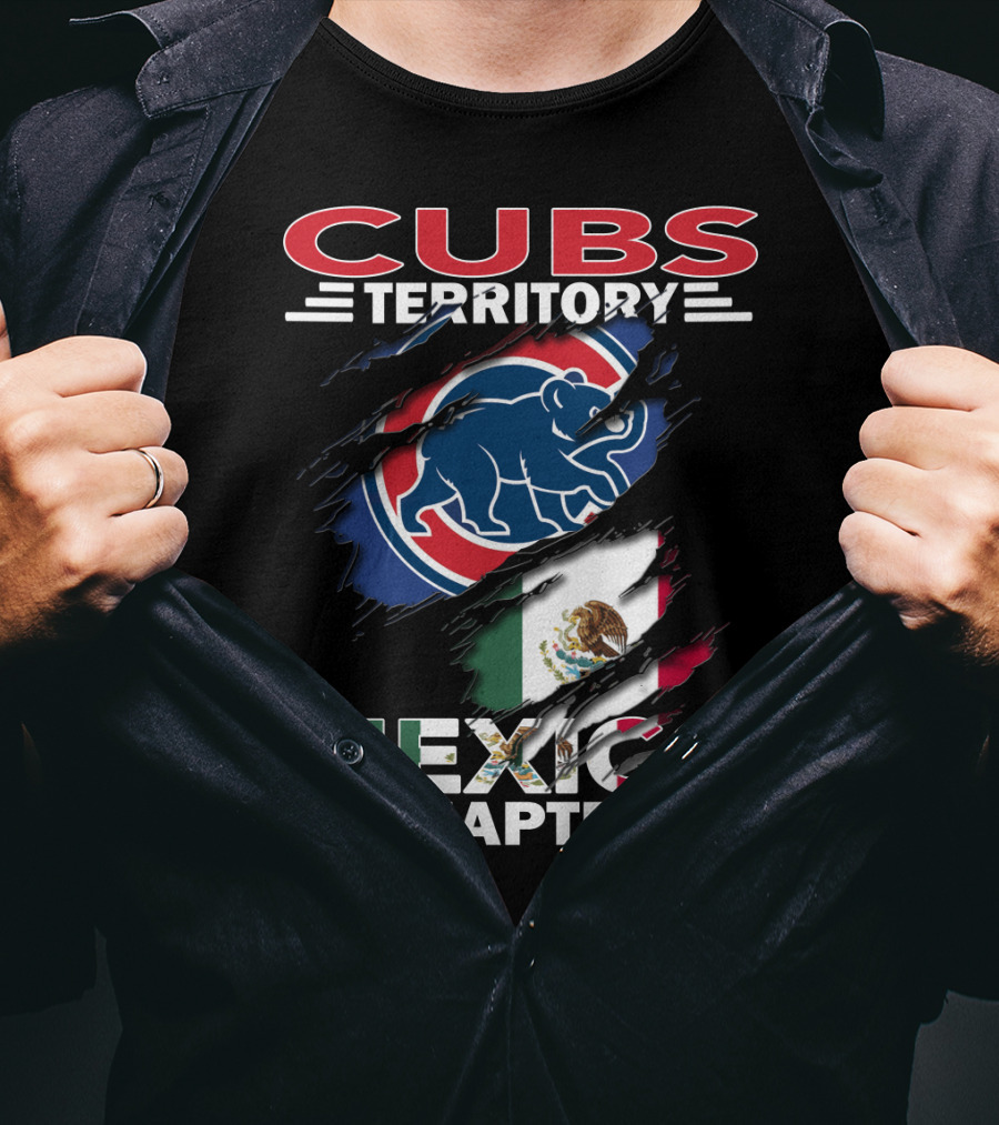Cubs Territory Mexico Chapter Flag T-Shirt