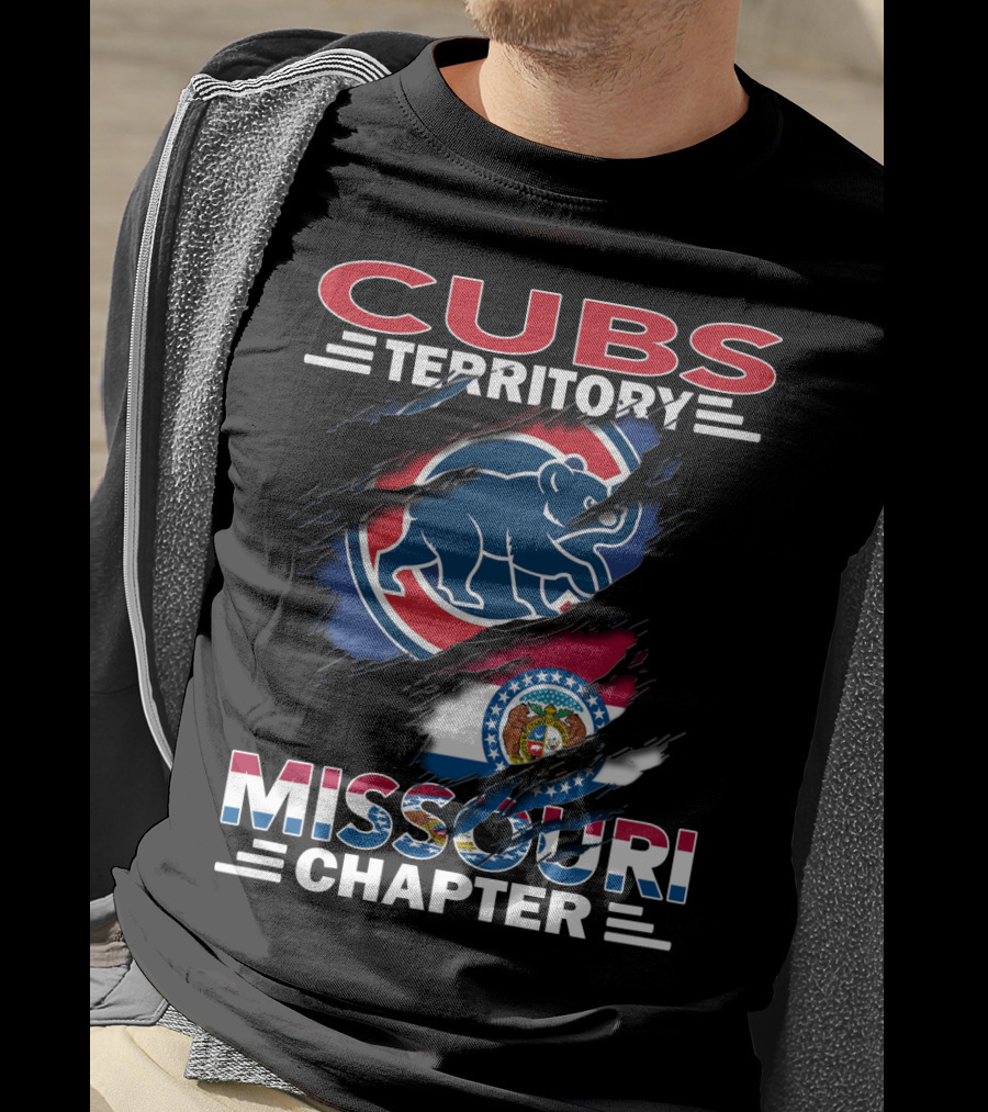 Cubs Territory Missouri Chapter Flag T-Shirt