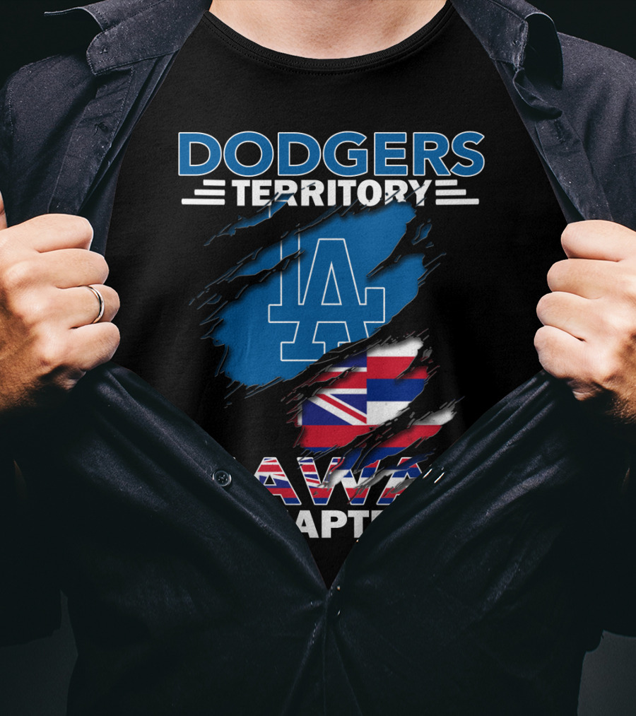 Dodgers Territory LA Hawaii Chapter T-Shirt
