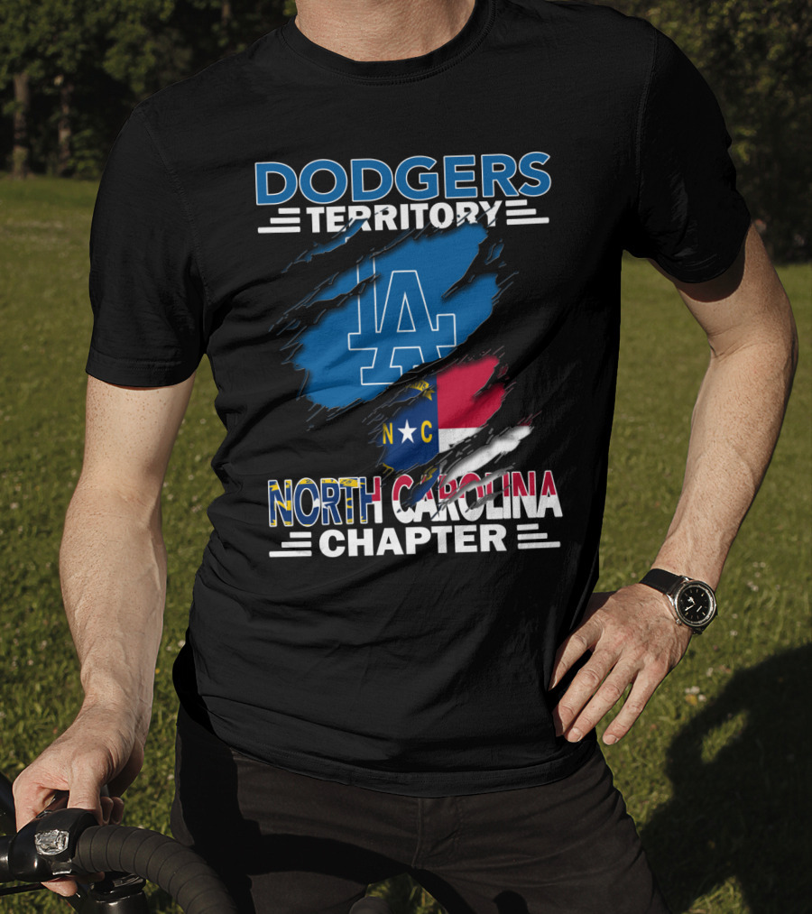 Dodgers Territory LA North Carolina Chapter T-Shirt