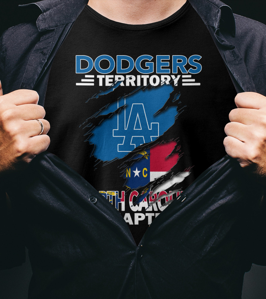 Dodgers Territory LA North Carolina Chapter T-Shirt