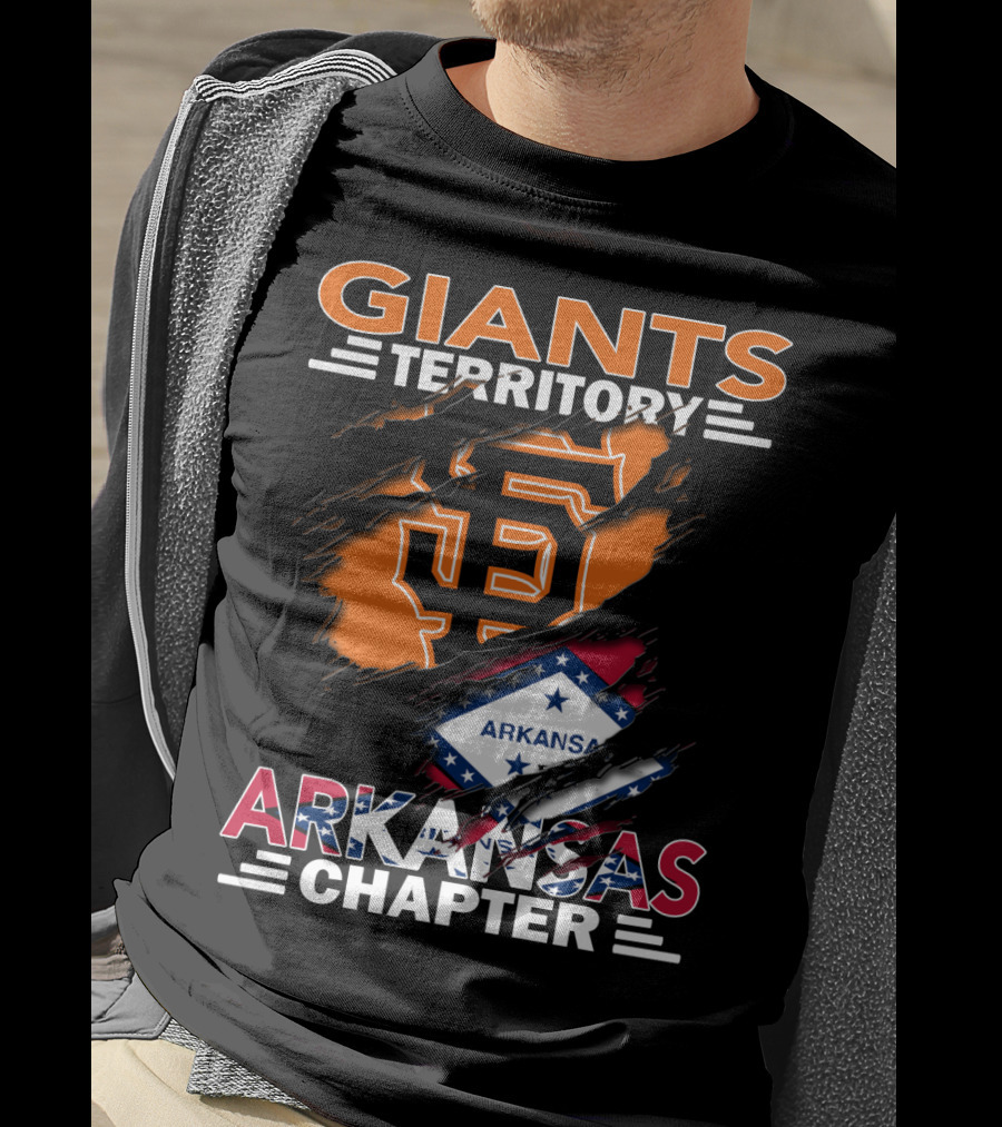 San Francisco Giants Territory Arkansas Chapter T-Shirt