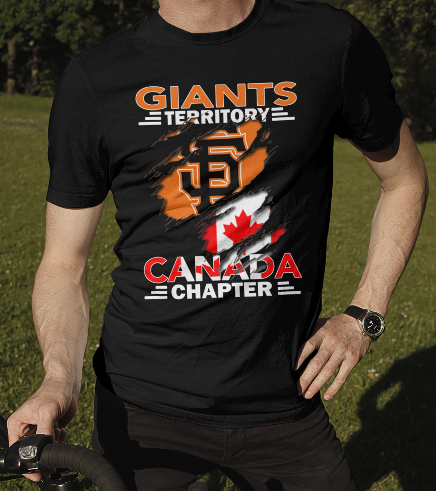 San Francisco Giants Territory Canada Chapter T-Shirt