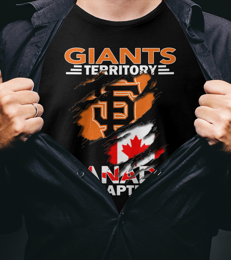 San Francisco Giants Territory Canada Chapter T-Shirt