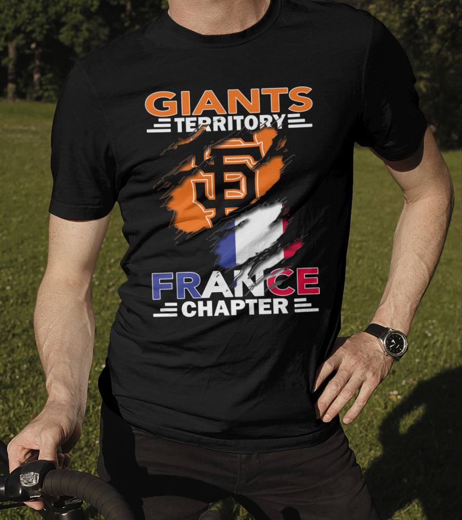 San Francisco Giants Territory France Chapter Fan Club T-Shirt