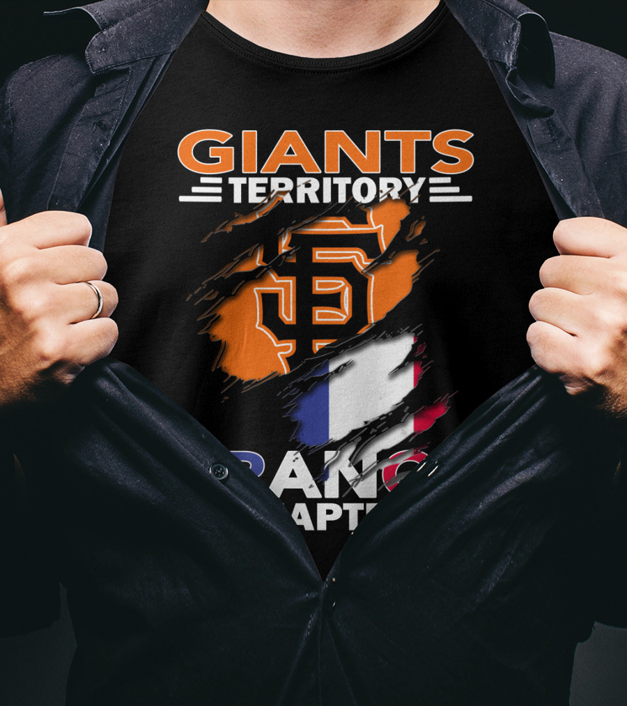 San Francisco Giants Territory France Chapter Fan Club T-Shirt