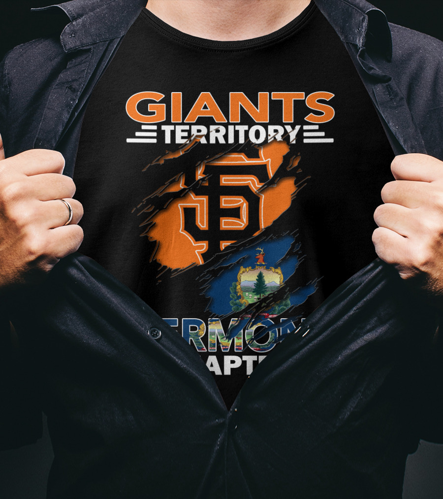 Giants San Francisco Territory Vermont Chapter T-Shirt