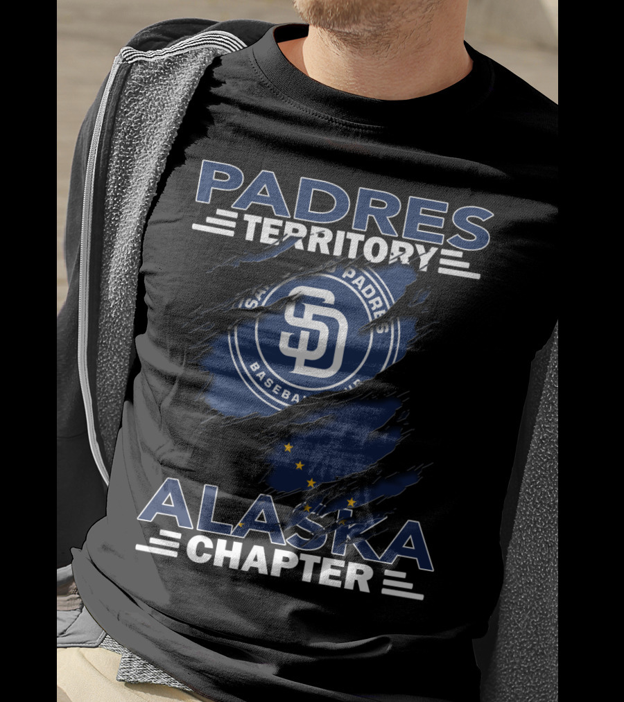 Padres Territory Alaska Chapter San Diego Padres Baseball T-Shirt