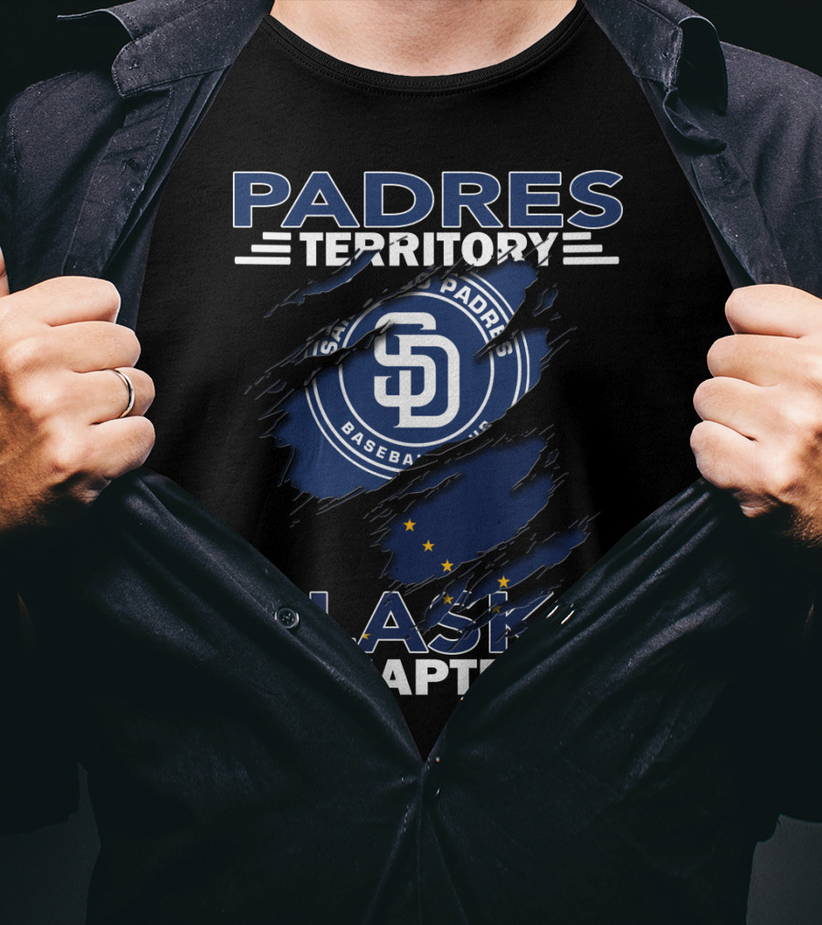 Padres Territory Alaska Chapter San Diego Padres Baseball T-Shirt